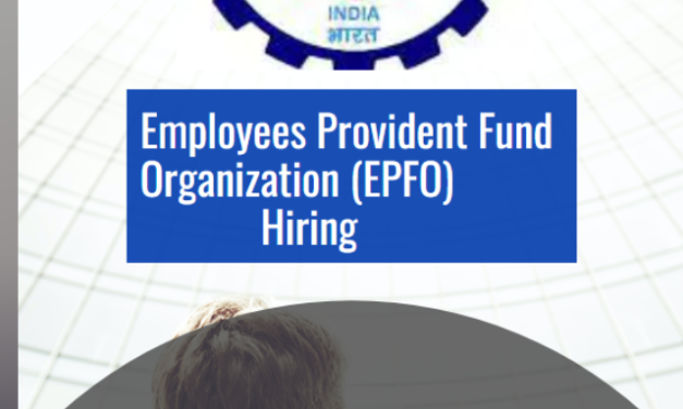 EPFO SSA Recruitment 2023: Apply Online