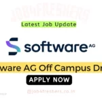 Software AG Off Campus Drive 2023 |UI Interns |Apply Now!