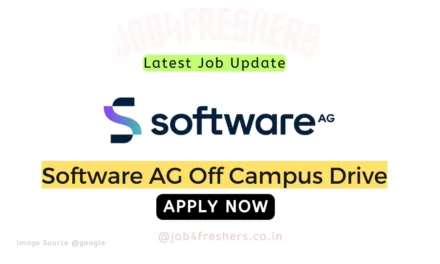 Software AG Off Campus Drive 2023 |Java Interns |Apply Now!