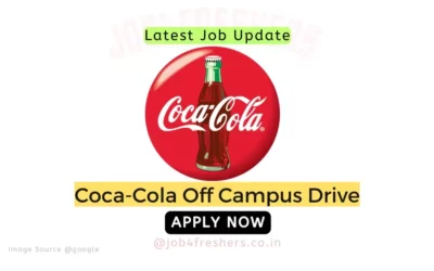 FRESHERS JOBS 11 Coca-Cola is Hiring Business Assistant |Apply Now!!