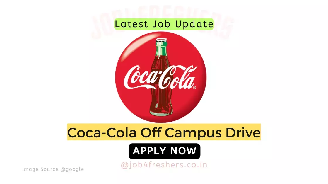 Coca-Cola is Hiring Business Assistant |Apply Now!!