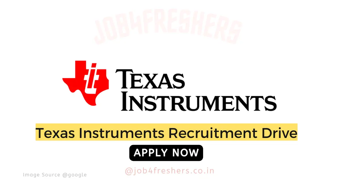 Texas Instruments hiring for Engineers |Direct Link!