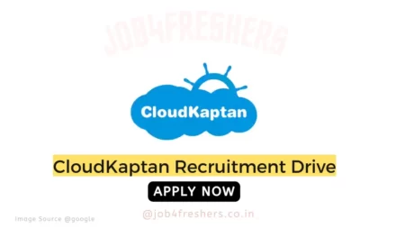 CloudKaptan Careers 2023 Trainee |Fresher |Apply Now!