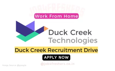 FRESHERS JOBS 9 Duck Creek Technologies Careers 2023 |Software Engineer |Apply Now!