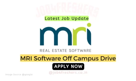 MRI Software Off Campus Hiring For Software Engineer |Latest Update