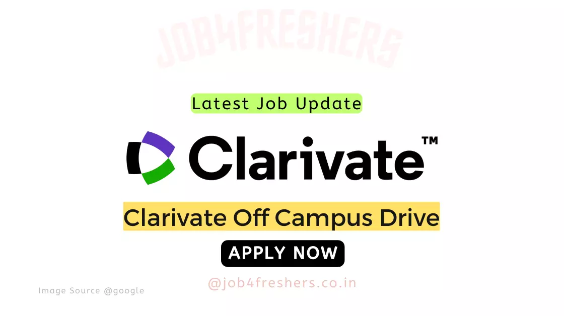 Clarivate Off Campus Hiring Associate QA Engineer |Bangalore |Apply Now!