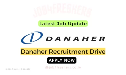 Danaher Careers Hiring 2023 |TechOps Engineer |Apply Now!