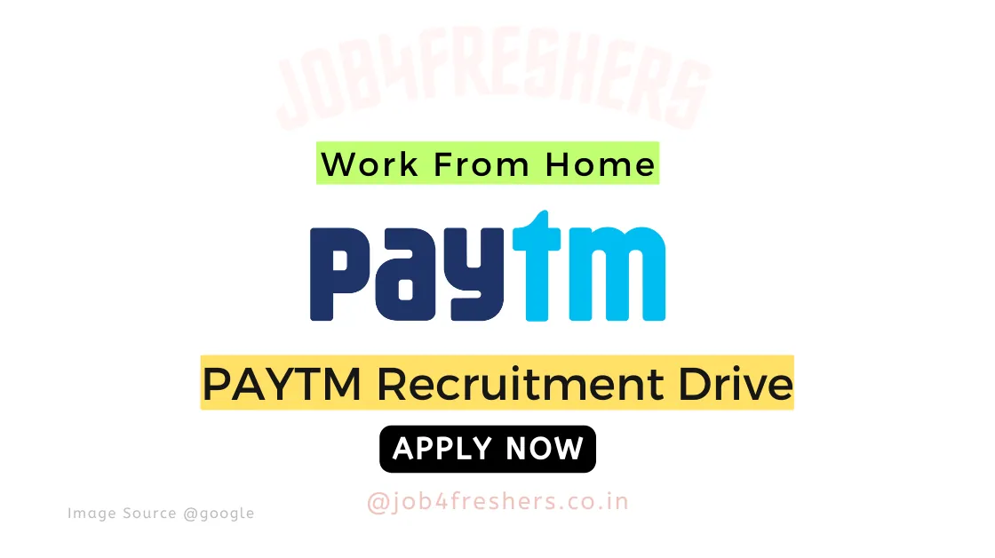 Paytm Careers Looking for SEO Executive|Work From Home |Apply Now!