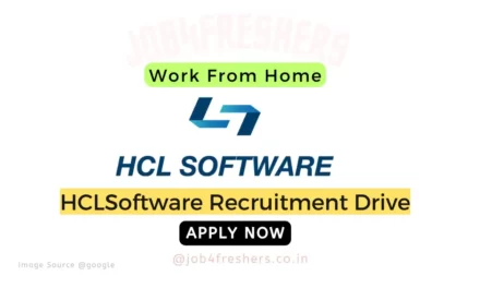 HCLSoftware hiring Junior Java Developer | Work from Home