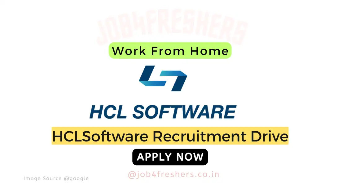HCLSoftware hiring Junior Java Developer | Work from Home