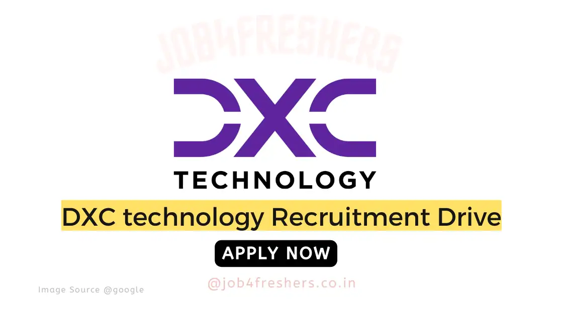 DXC Technology Careers Fresher Jobs 2023 | Test Engineer | Full Time