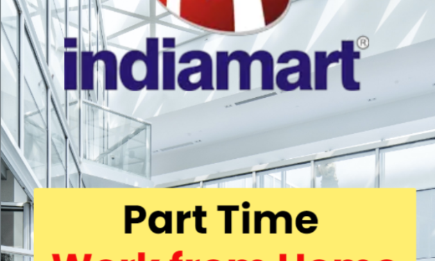 Part-time Work From Home job