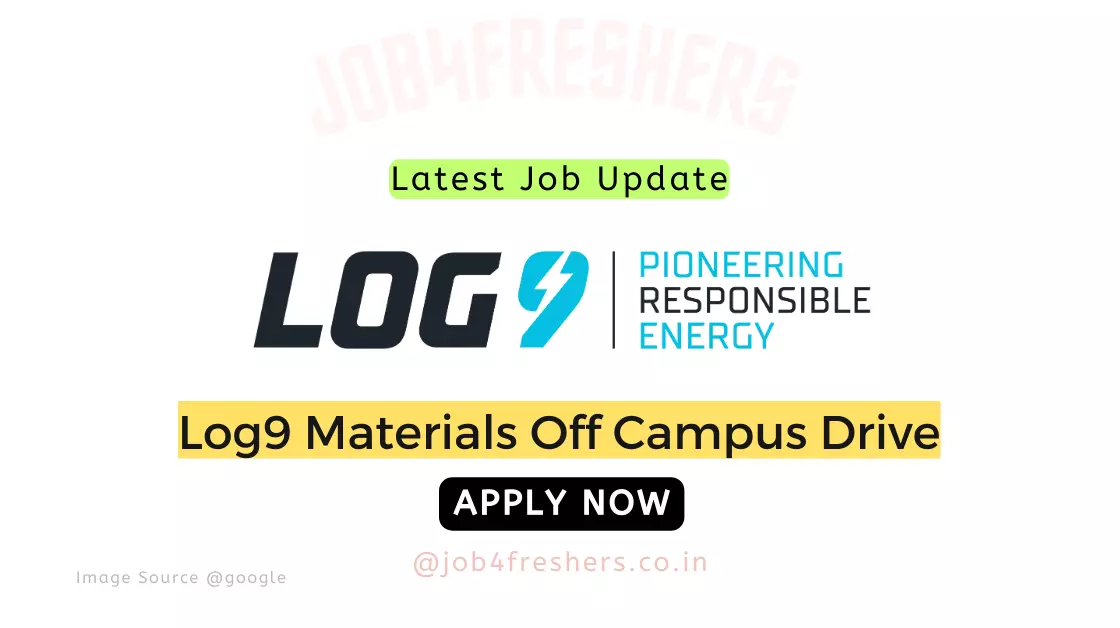 Log9 Materials Off Campus 2023 |Intern |Apply Now!