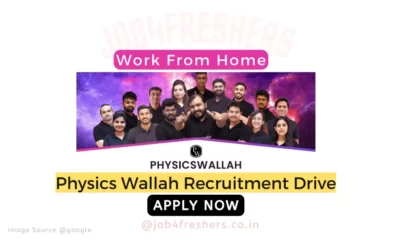 PhysicsWallah Work From Home Job | Academic Mentor