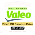 Valeo Off Campus Drive 2024 Assistant Manager | Latest Update!
