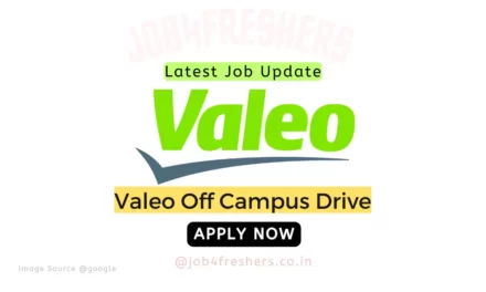 Valeo Off Campus Drive 2024 Internship | Latest Update!