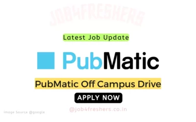PubMatic Recruitment 2023 |Operations Engineer |Apply Now!