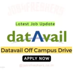 DataAvail Off Campus 2026 Hiring for Trainee |Apply Now!