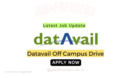 DataAvail Off Campus 2023 Hiring for Trainee |Apply Now!