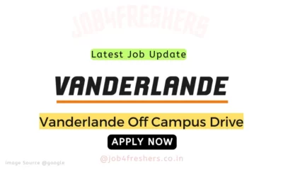 Vanderlande Recruitment 2023 |HR Officer |Apply Now!
