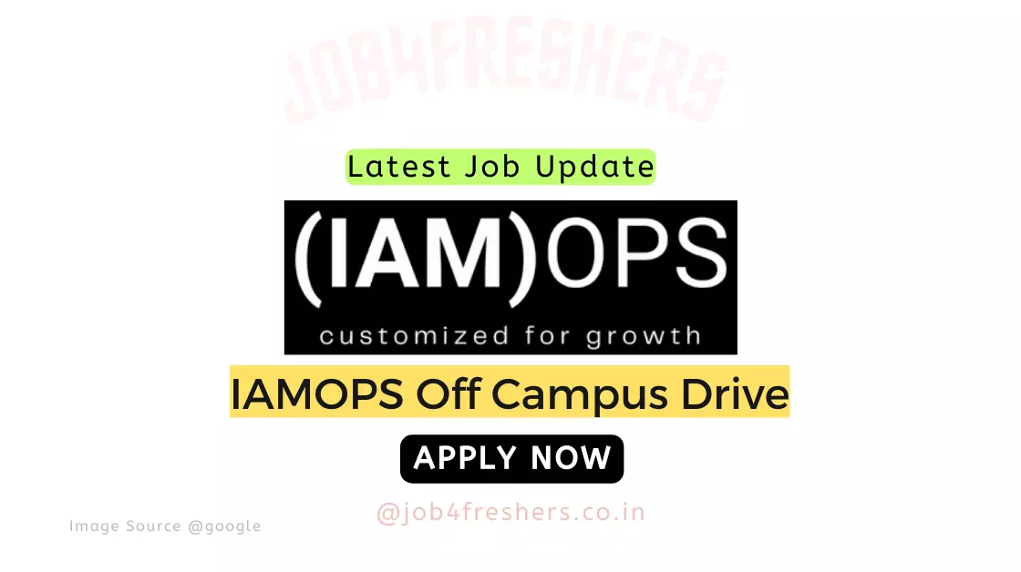 IAMOPS Careers Hiring DevOps Intern |Apply Now!