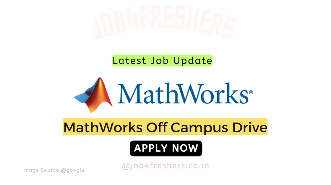 MathWorks Recruitment 2023 |Internship |Apply Now!