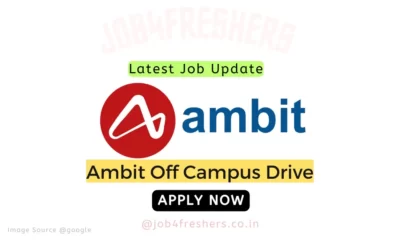 Ambit Recruitment 2024 Hiring For Trainee | Apply Now!