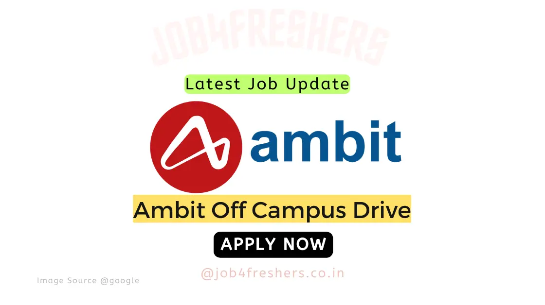 Ambit Recruitment 2023 |Trainee Intern |Apply Now!