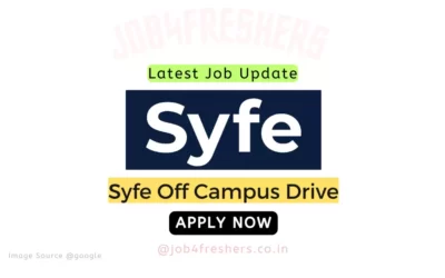 Syfe SDE Backend Off Campus 2025 | Gurugram | Apply Now