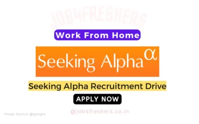 Seeking Alpha Off Campus 2023 Hiring News Editor |Work From Home |Apply Now