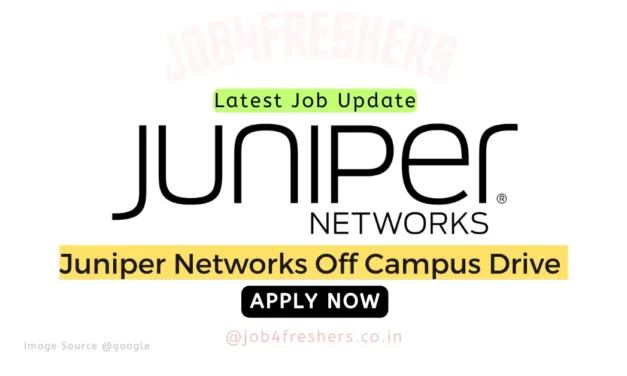 Juniper Networks Careers |Software Engineer |Apply Now!