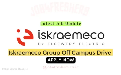 Iskraemeco Group Recruitment |Engineer Trainee |India