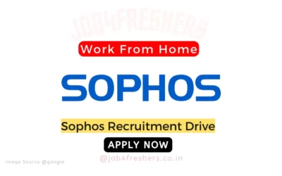 Work From Home Job for students | Sophos | Apply Now
