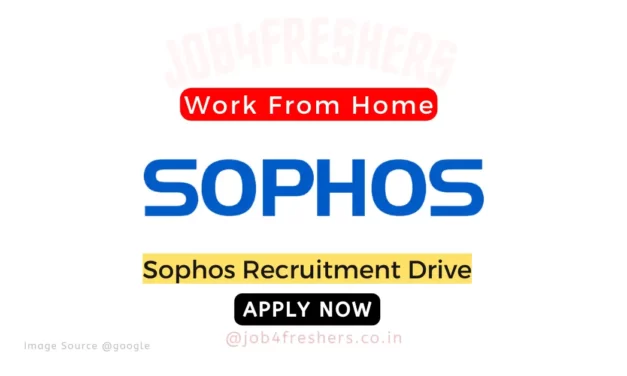 Work From Home Job |Sophos |Software Engineer |Apply Now