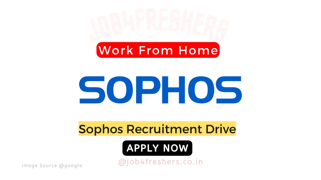 Work From Home Job |Sophos |Software Engineer |Apply Now