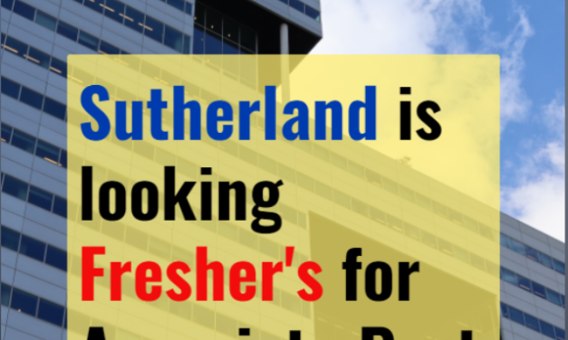 Sutherland Recruitment 2023.