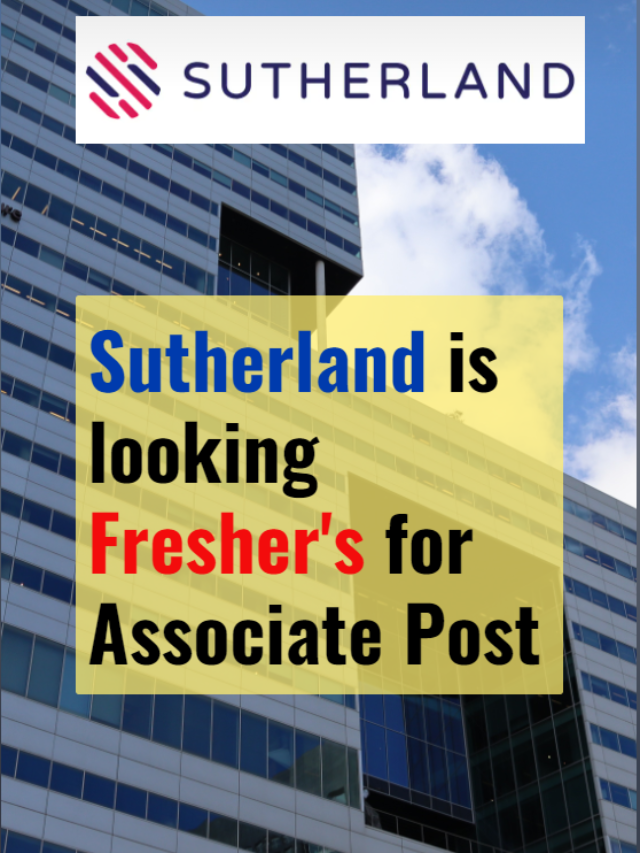 Sutherland Recruitment 2023.