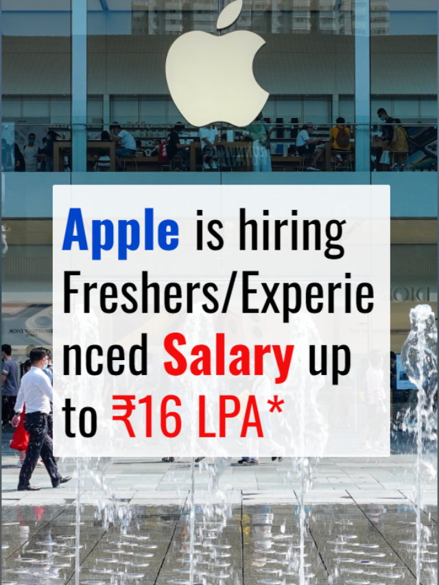 Apple Recruitment 2023 | Technical Specialist |Apply Now!