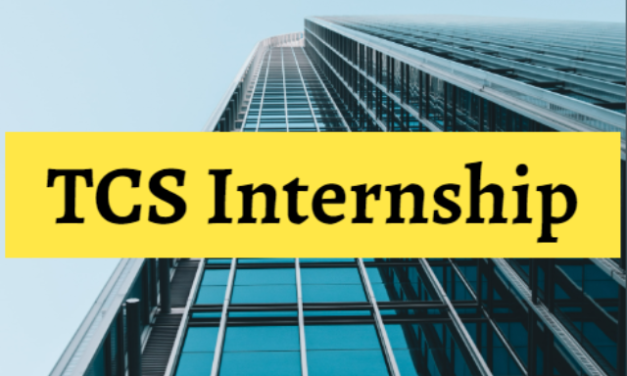 TCS Intern Recruitment Drive 2023