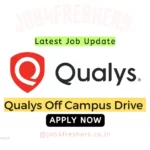 Qualys Recruitment 2024 | Software Engineer | Pune | Apply Link!