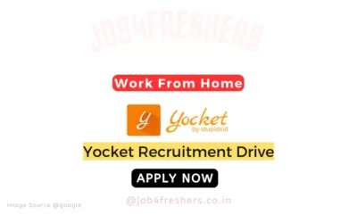 Work From Home Jobs |Yocket Off Campus |Latest Job Update