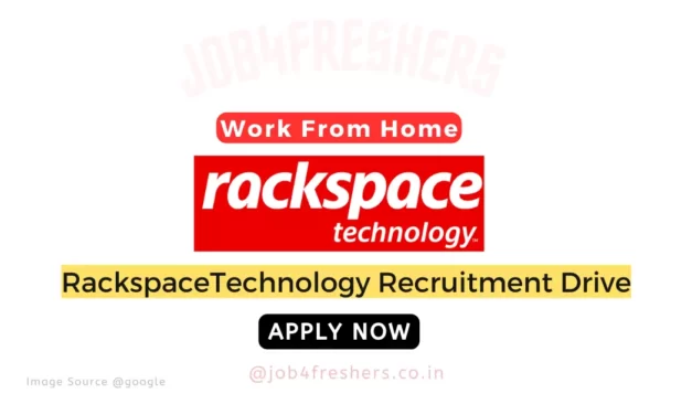 Work From Home Job In Rackspace Technology |Apply Now!