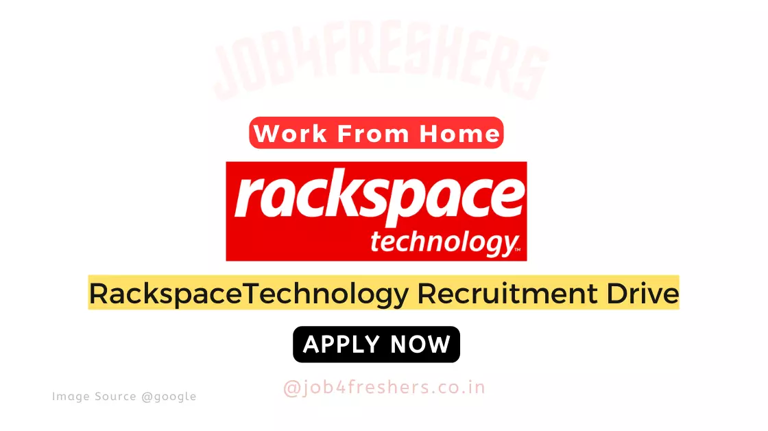 Work From Home Job In Rackspace Technology |Apply Now!