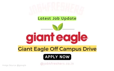 Giant Eagle Off Campus Hiring Associate Engineer |Apply Now!