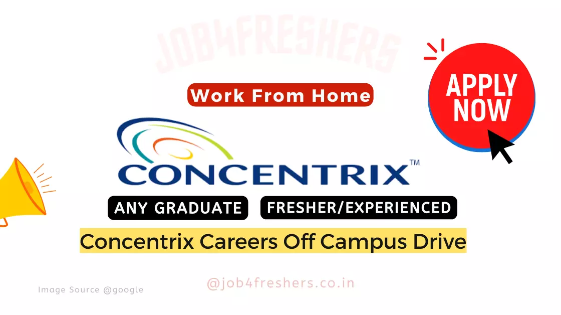 Permanent Work From Home Job For Freshers |Concentrix Careers 2023