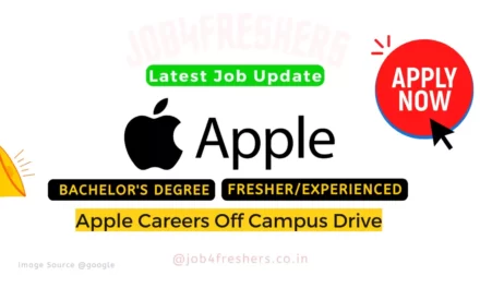 Apple Recruitment 2023 |Management Associate |Apply  Now!