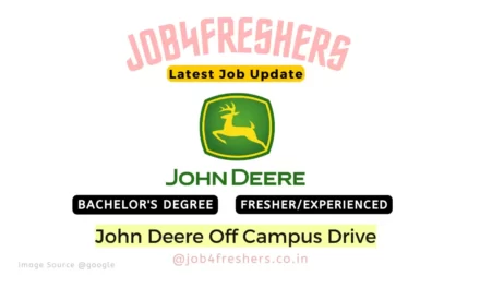John Deere Recruitment Drive 2023 |Maintenance Engineer |Apply Now!