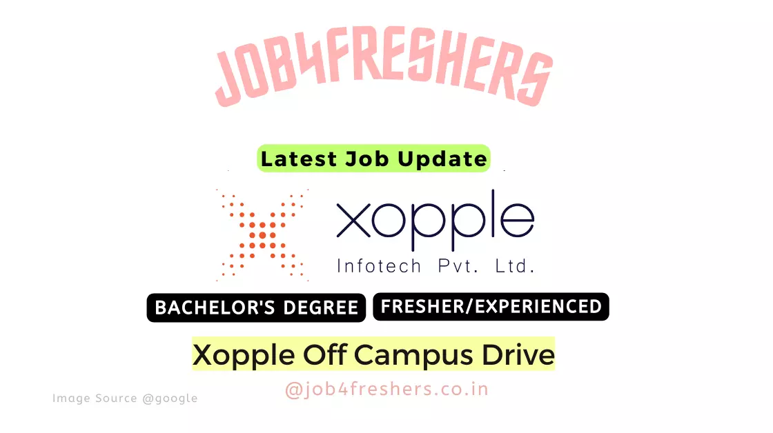 Xopple Off Campus 2023 Hiring For Game Tester |Apply Now