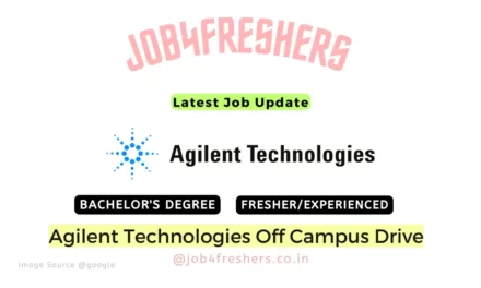 Agilent Technologies Careers hiring Customer Service Admin |Apply Now!