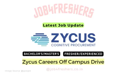 Zycus Off Campus Hiring for Machine Learning Engineer |Apply Now!
